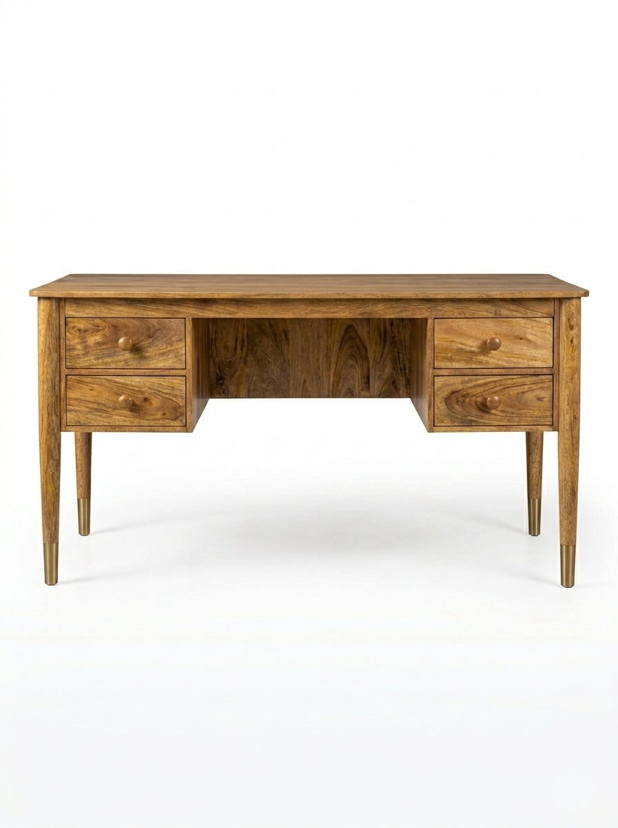 Antique Solid Wood Study Desk