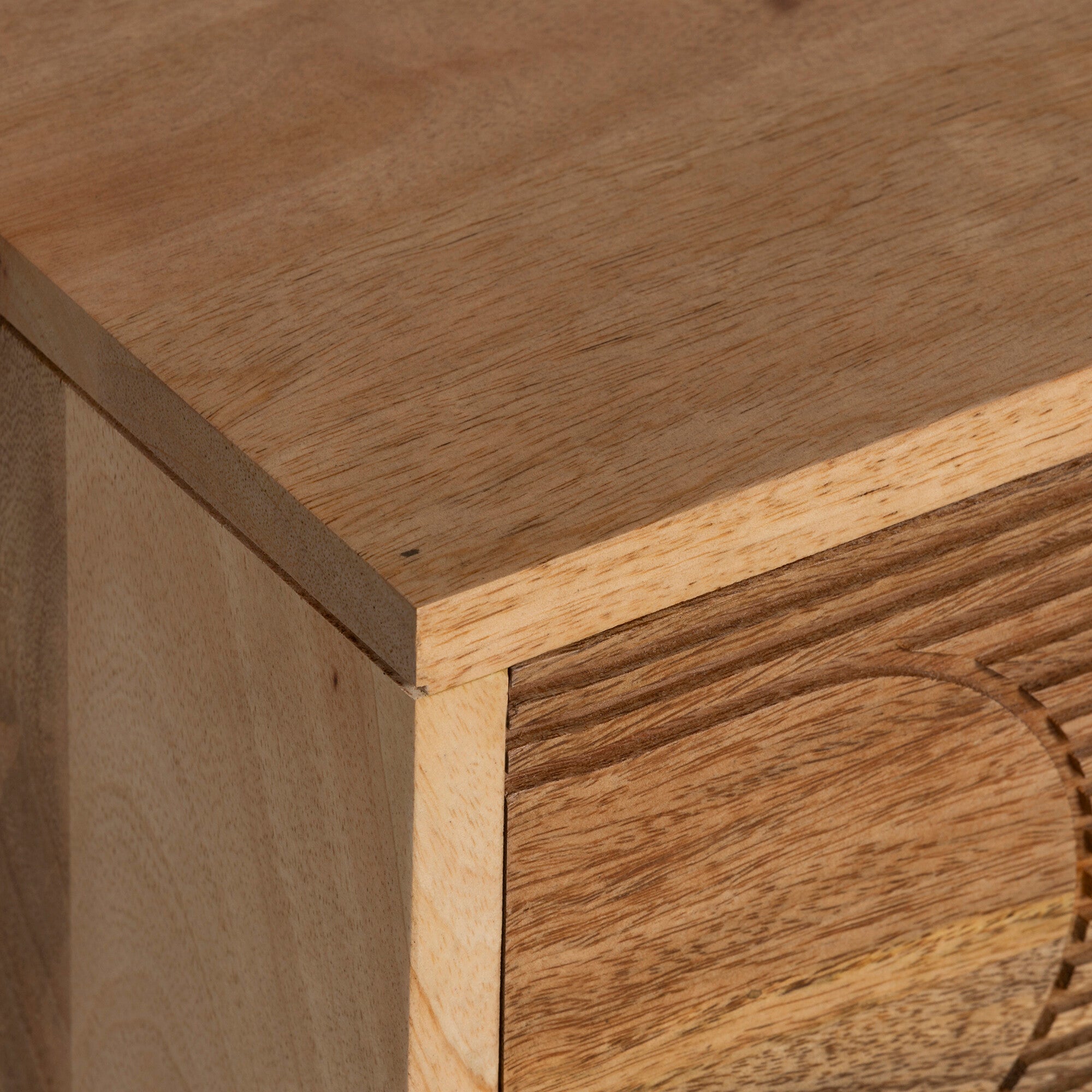 Arco Fluted Bedside Table