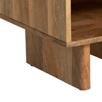 Arco Fluted Bedside Table