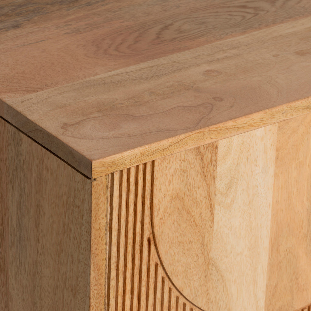 Arco Fluted Chest of Drawers