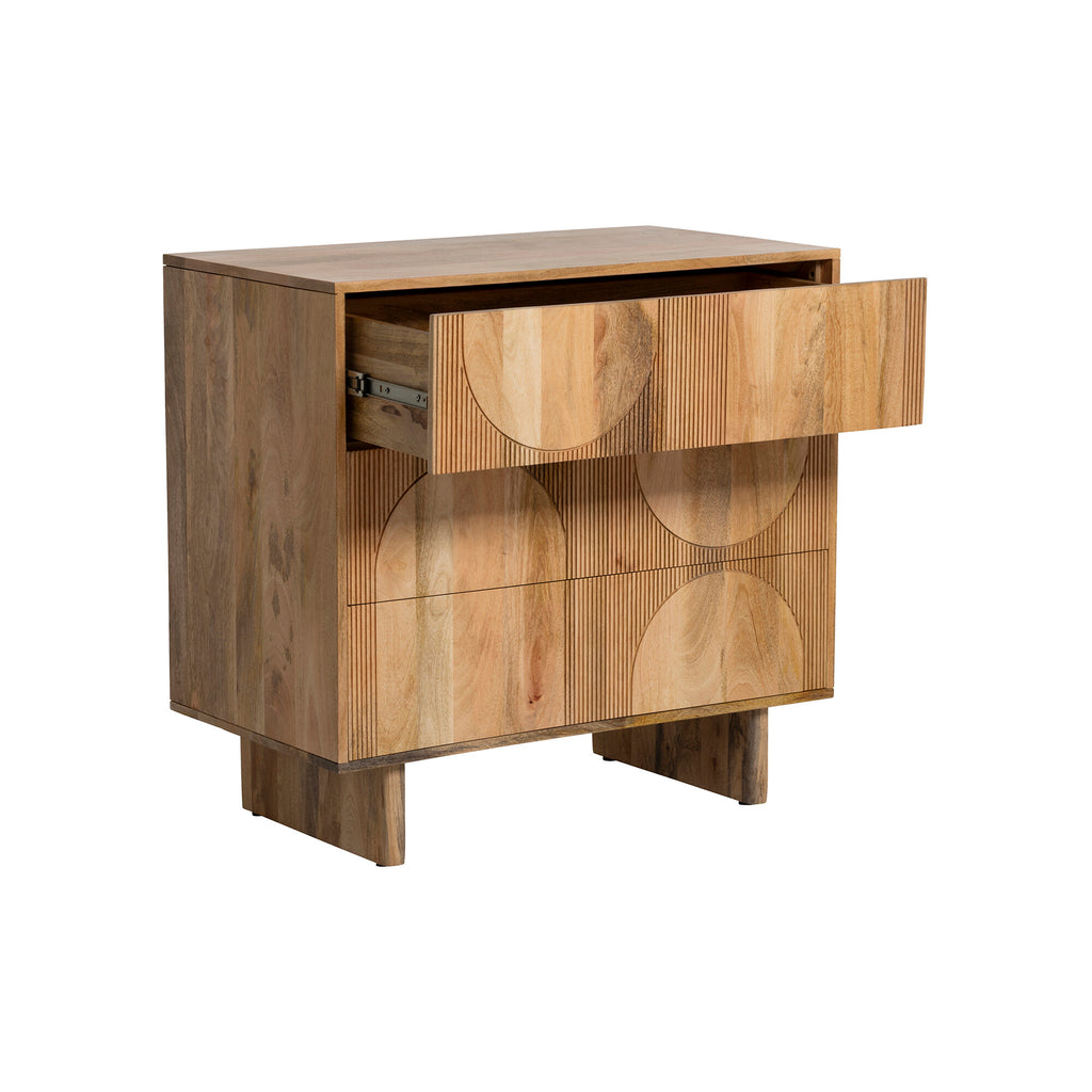 Arco Fluted Chest of Drawers