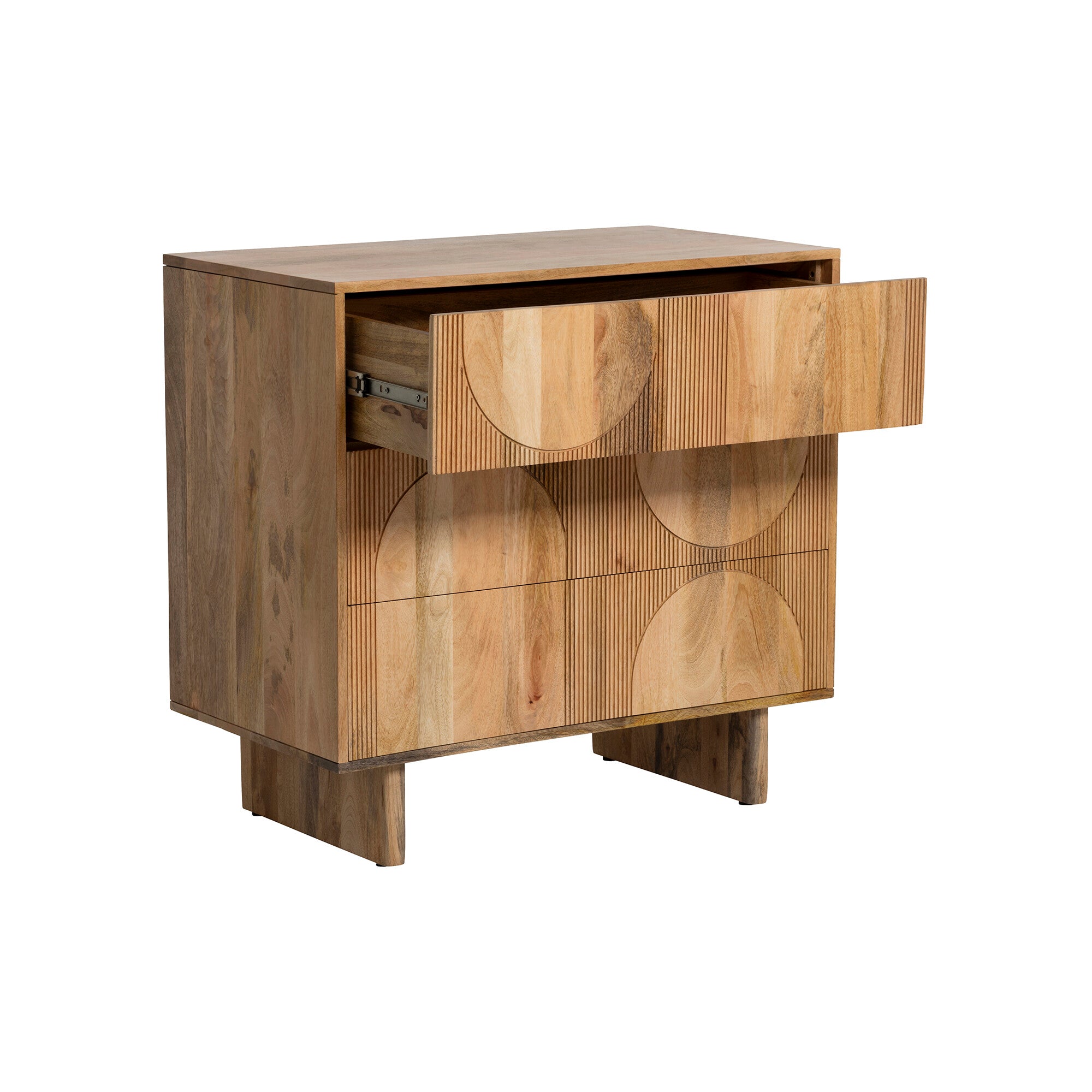 Arco Fluted Chest of Drawers