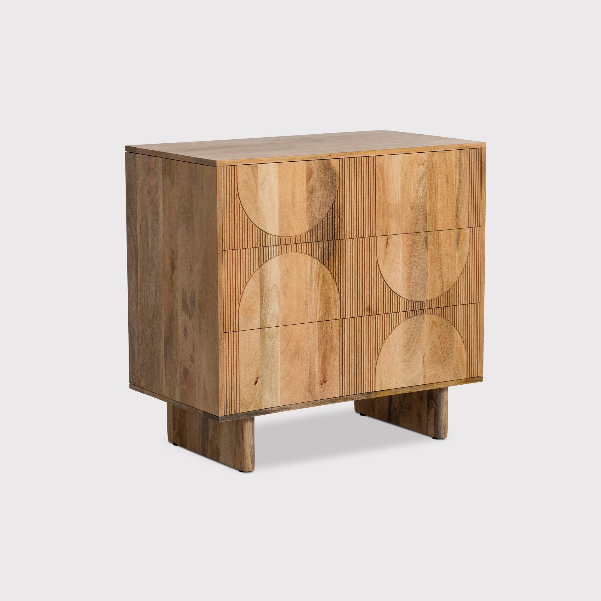 Arco Fluted Chest of Drawers