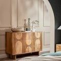 Arco Fluted Chest of Drawers - Large