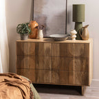 Arco Fluted Chest of Drawers - Large