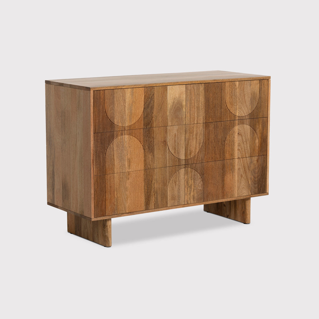 Arco Fluted Chest of Drawers - Large