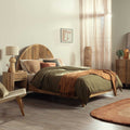 Arco Fluted Bed - Queen Size