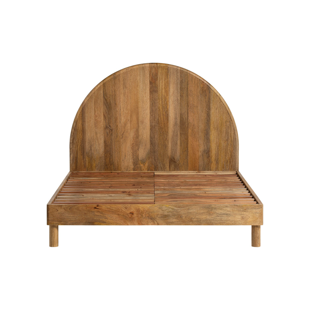 Arco Fluted Bed - Queen Size