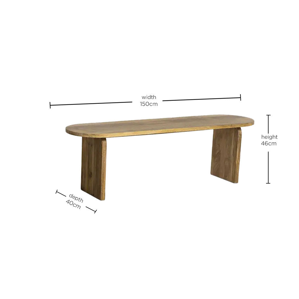 Arco Fluted Bench