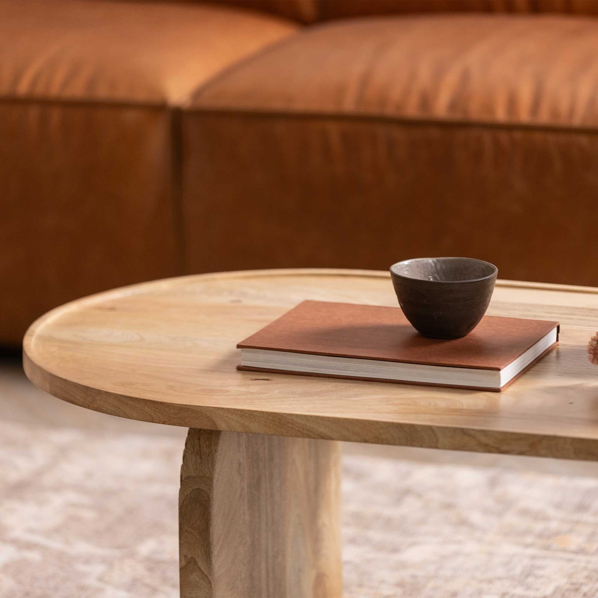 Arco Fluted Coffee Table