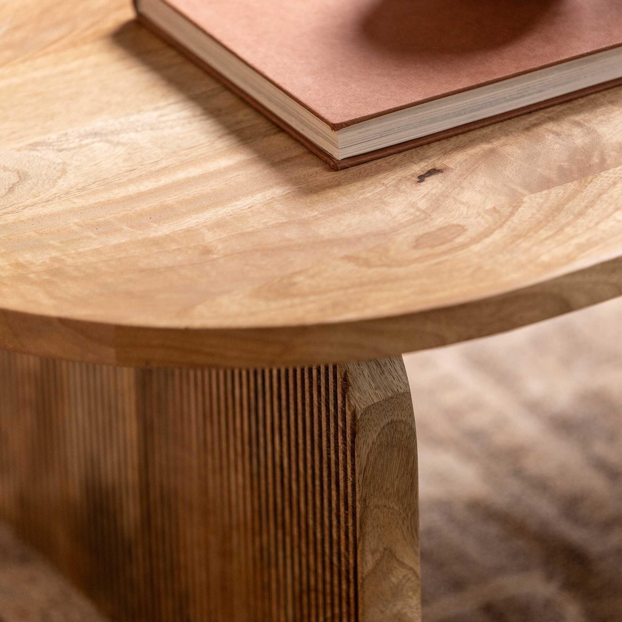 Arco Fluted Coffee Table