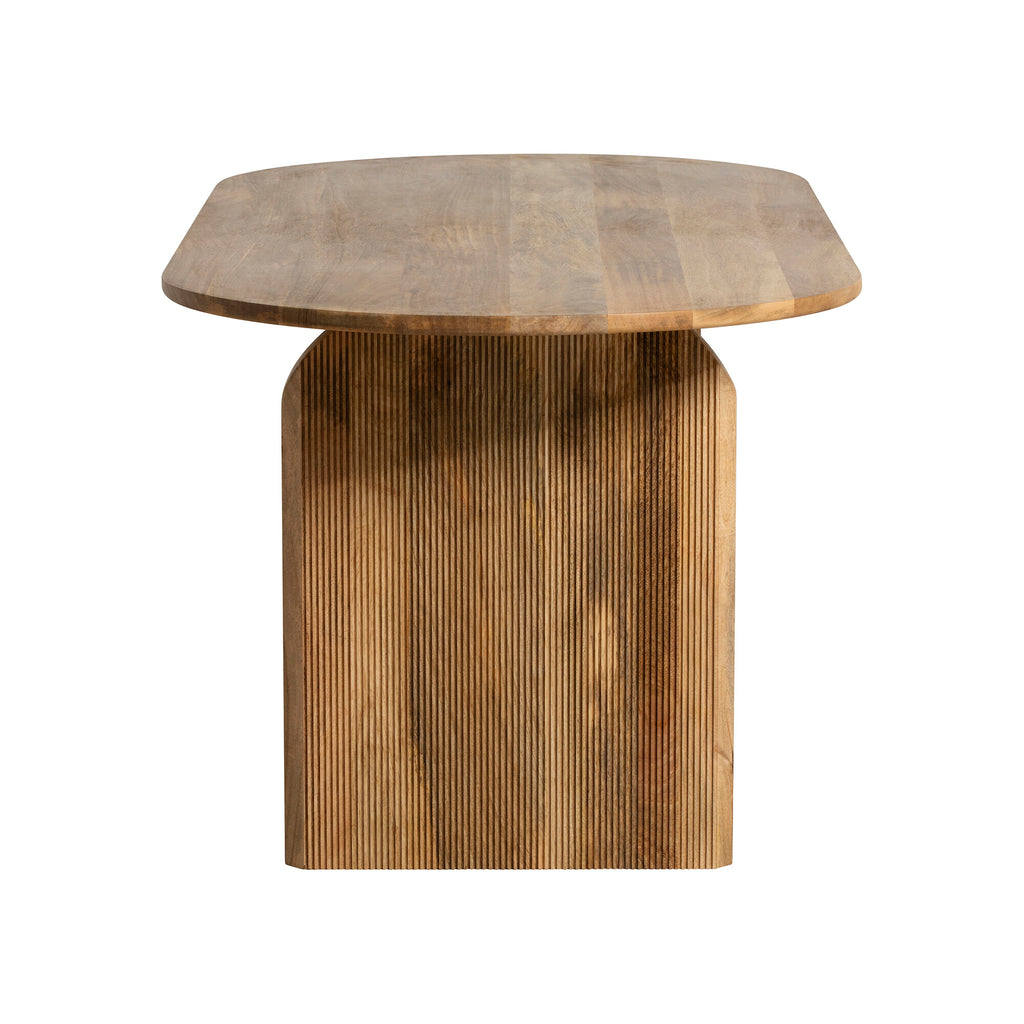 Arco Fluted Dining Table