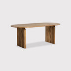 Arco Fluted Dining Table
