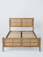 Arlo Solid Wood & Cane Bed