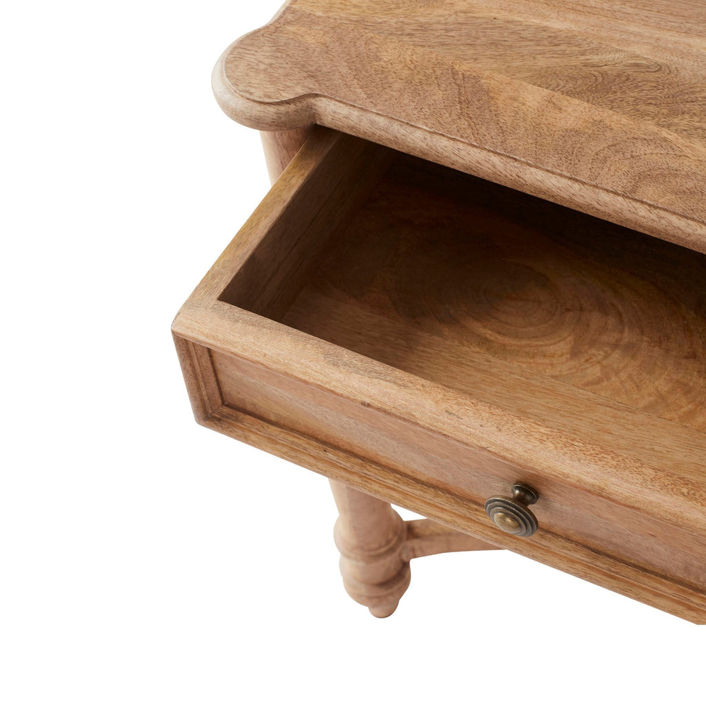 Havana Solid Wood Bedside Table