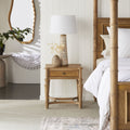 Havana Solid Wood Bedside Table