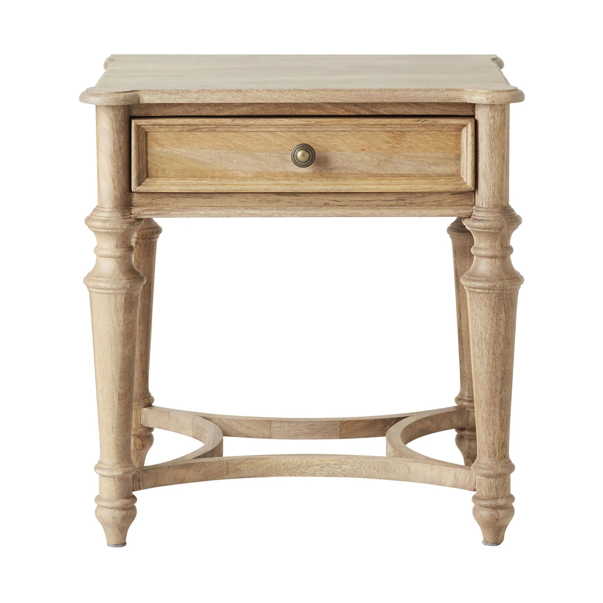 Havana Solid Wood Bedside Table