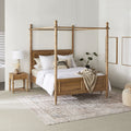 Havana Solid Wood Four Poster Canopy Bed