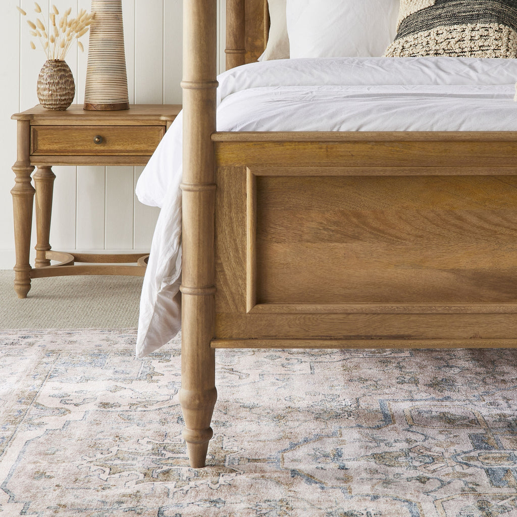 Havana Solid Wood Four Poster Canopy Bed