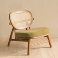 Japandi Mid Century Armchair