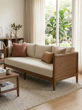 Kairo Solid Wood Sofa 3 Seater