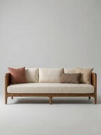 Kairo Solid Wood Sofa 3 Seater
