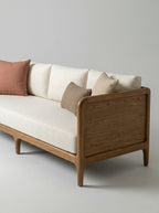 Kairo Solid Wood Sofa 3 Seater
