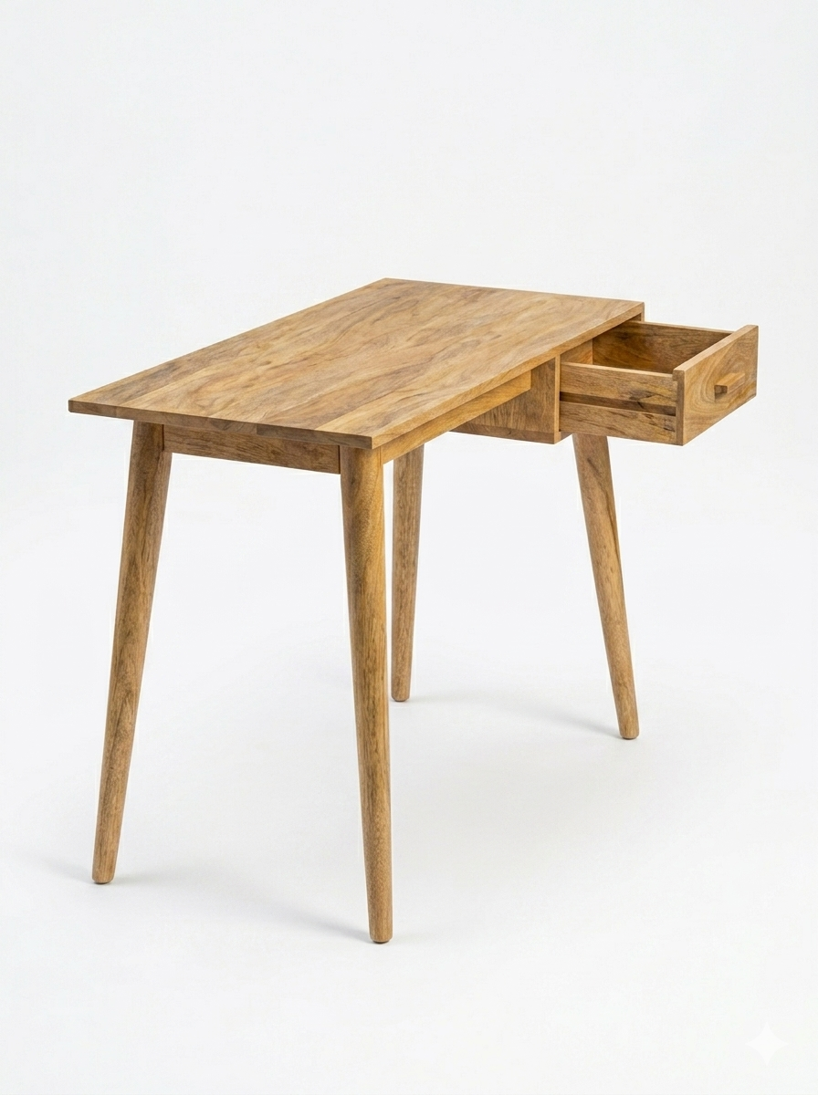 Lucien Study Desk in Solid Wood