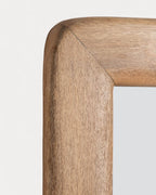 Mango Wood Rectangular Mirror