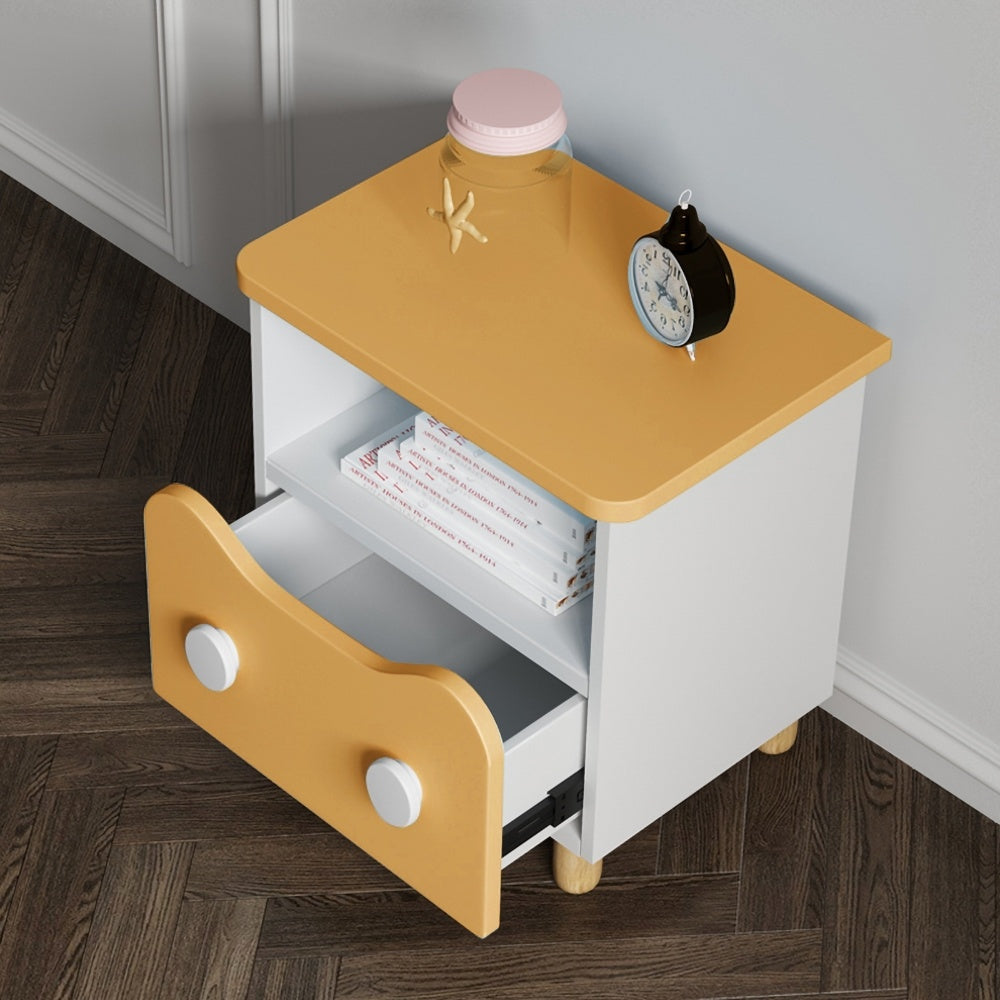 Miko Kids Beside Table in Solid wood