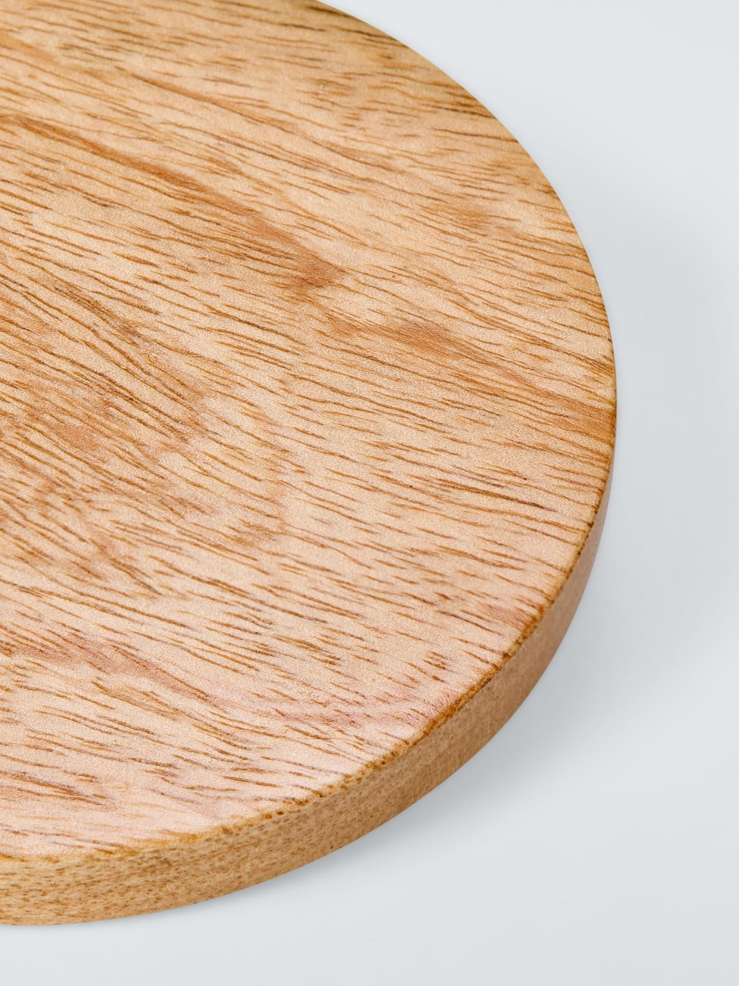 Round Coasters & Holder, Set of 4