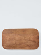 Rustic Rectangular Footed Serve Board