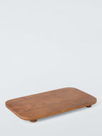 Rustic Rectangular Footed Serve Board