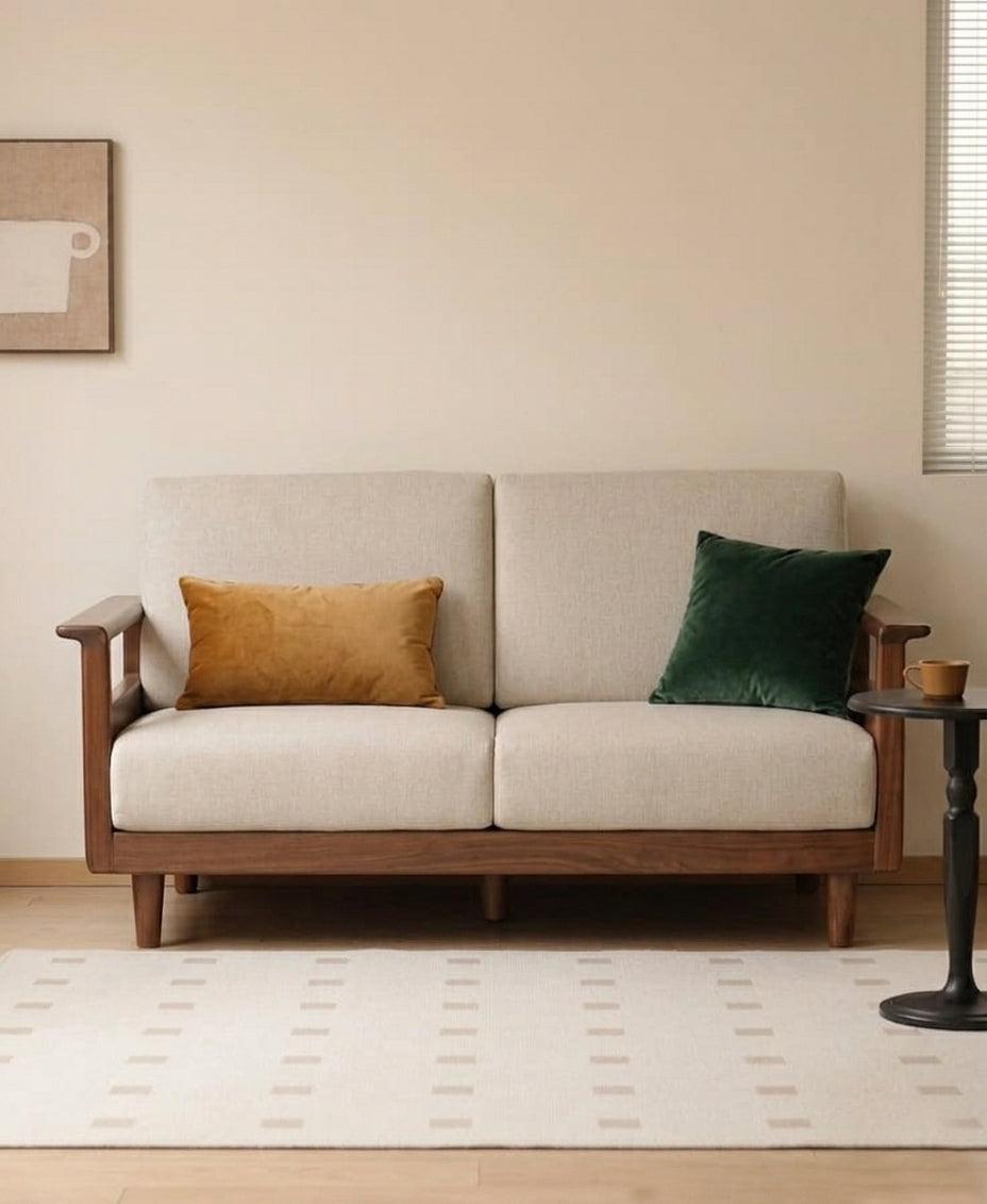 Rowan Solid Wood Sofa